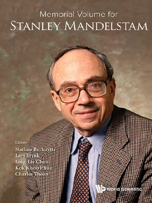 cover image of Memorial Volume For Stanley Mandelstam